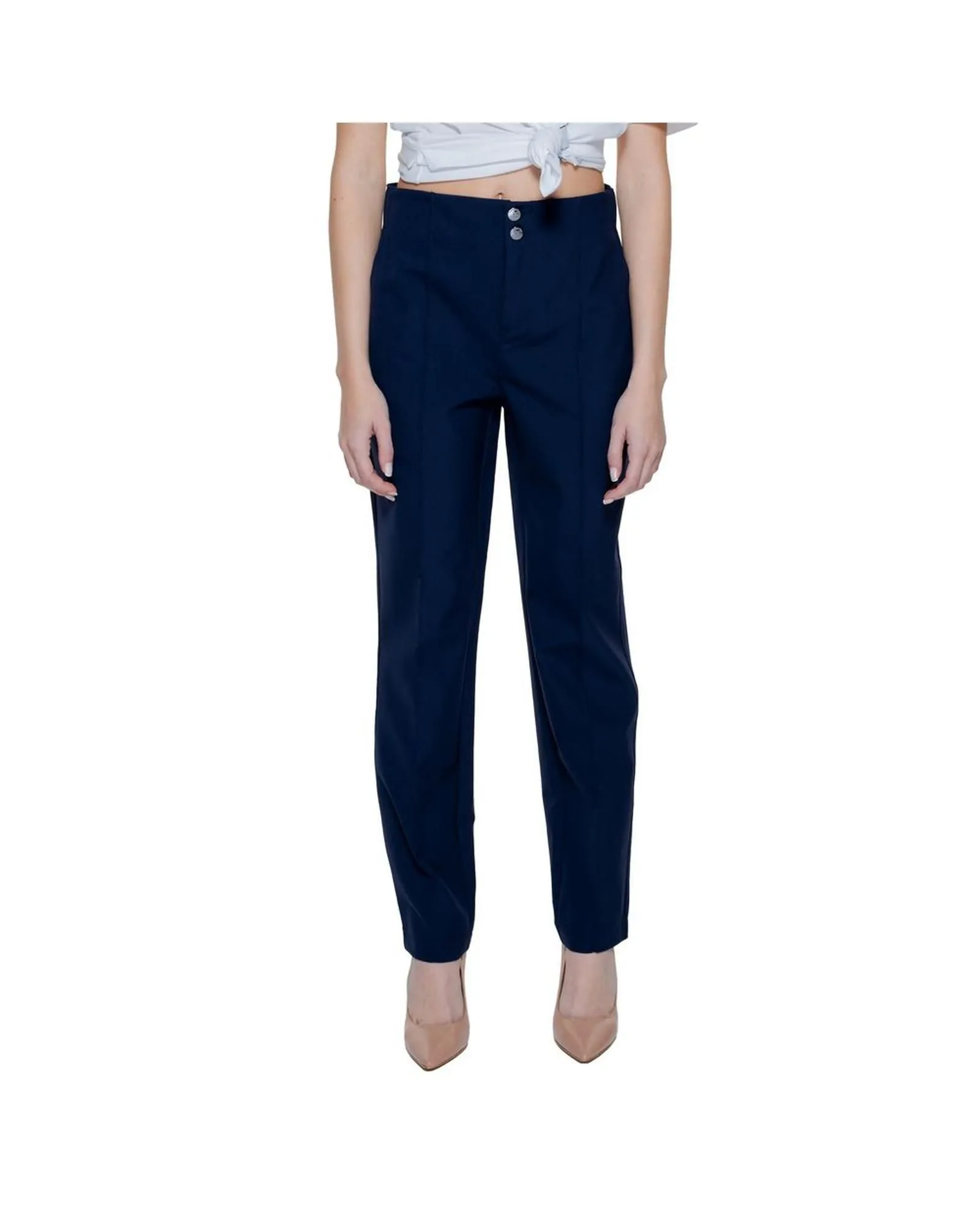 Straight Leg Pants- Blue Jeans