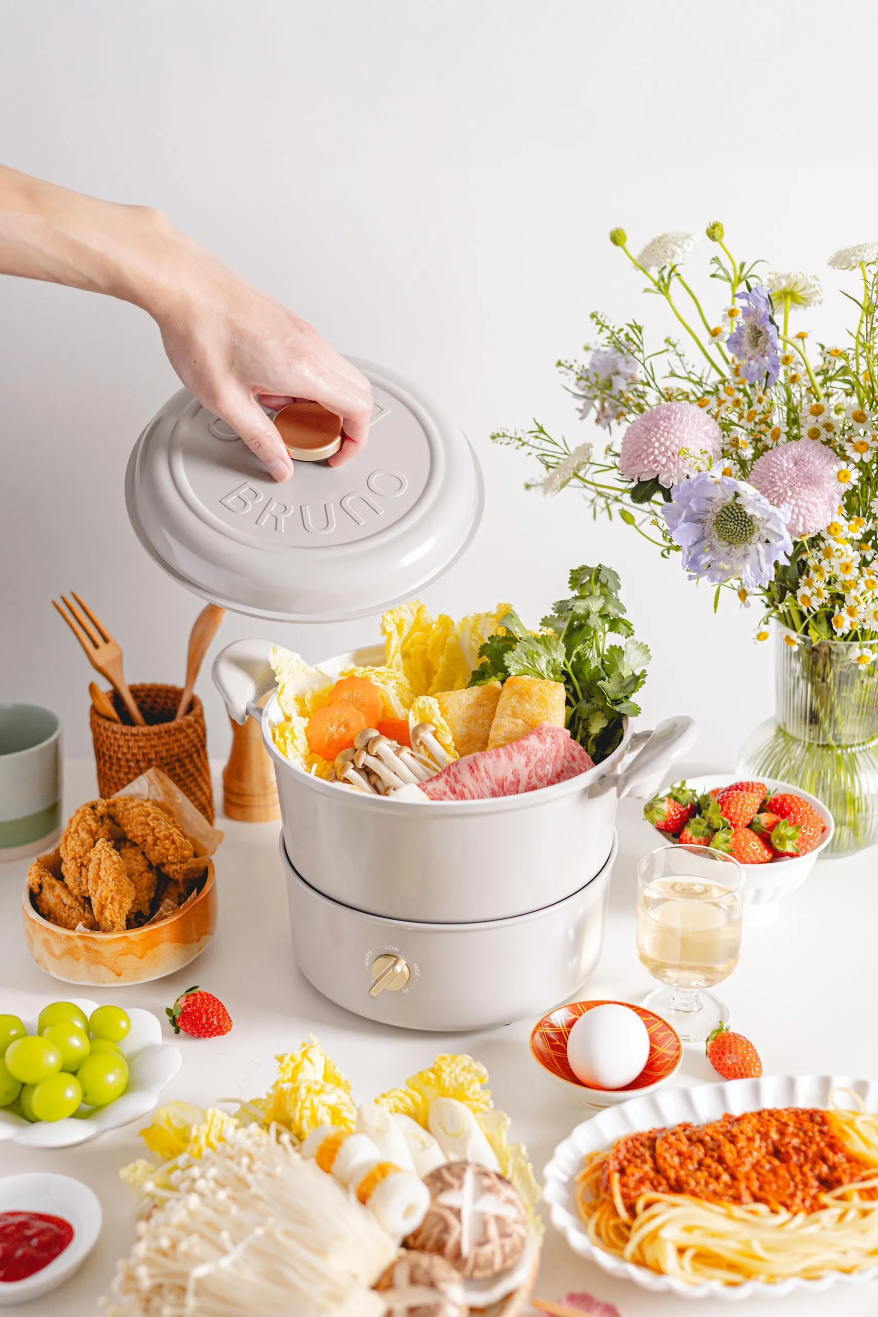 Multi Grill Pot (Ash Glaze)