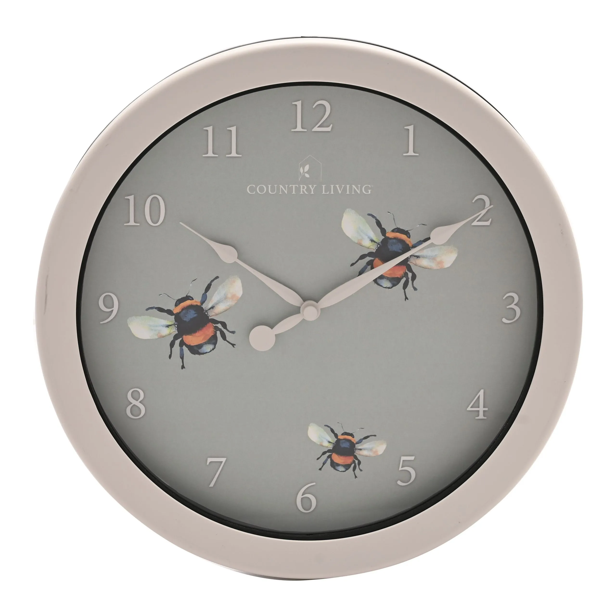 Country Living Outdoor Clock - Bee  26.5 cm