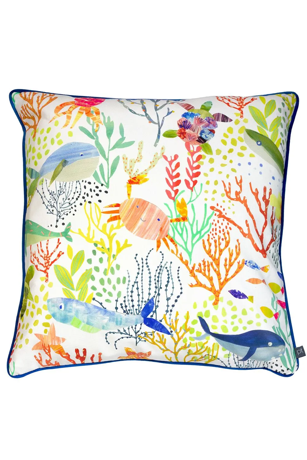 Bubbles Kids Printed Cushion