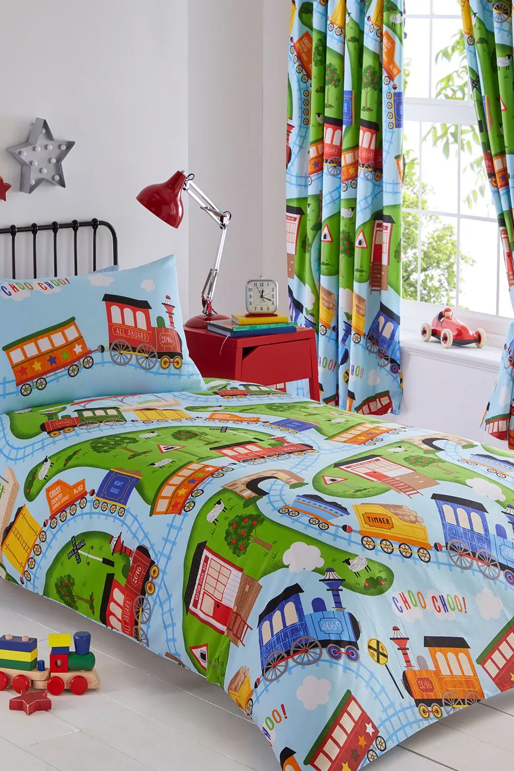 Trains Duvet Cover Set