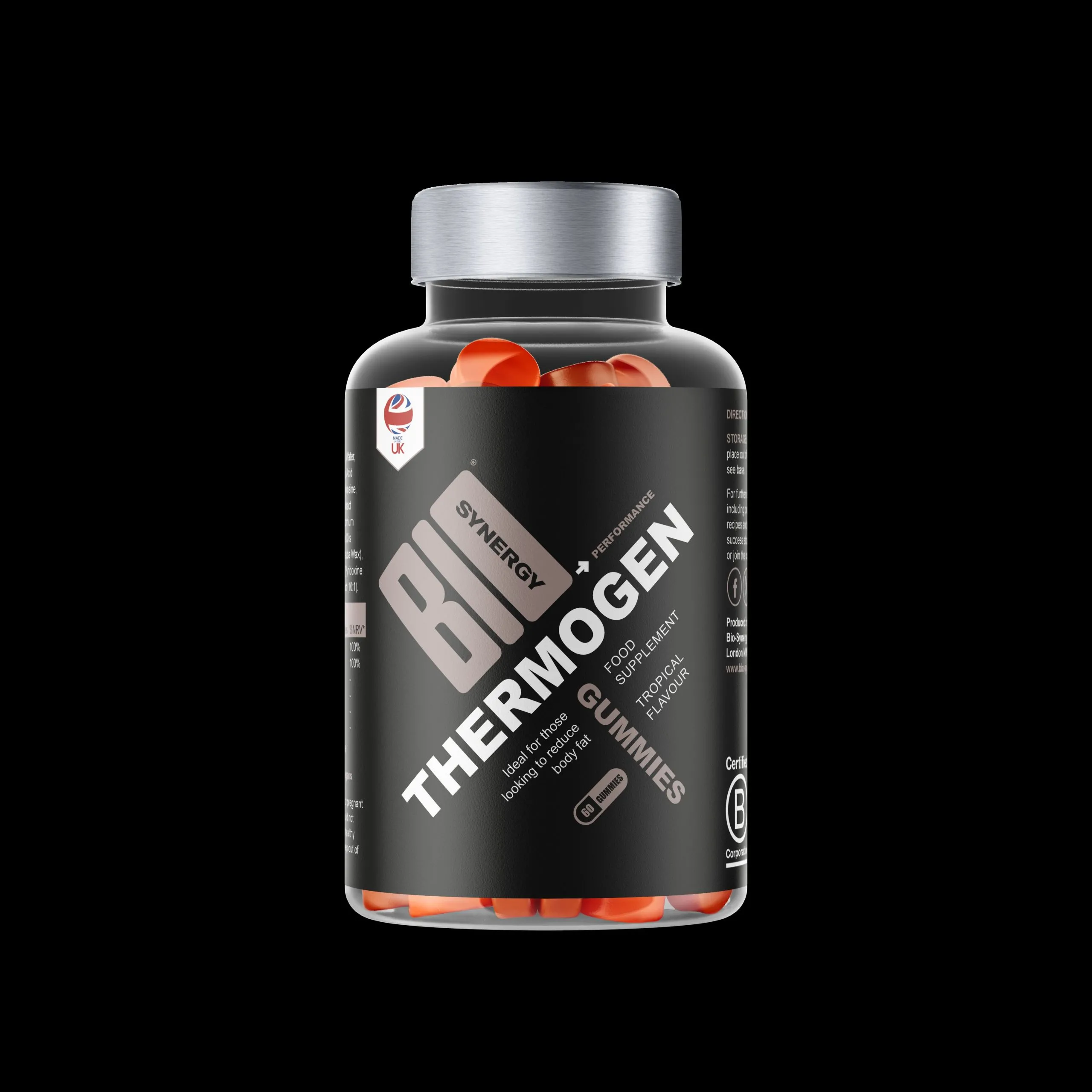 Thermogen fat burning - tropical gummies - 60