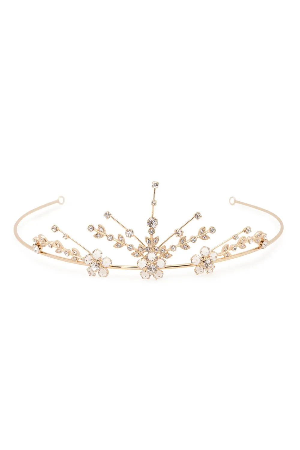 Gold Plated Izzy Tiara - Gift Pouch