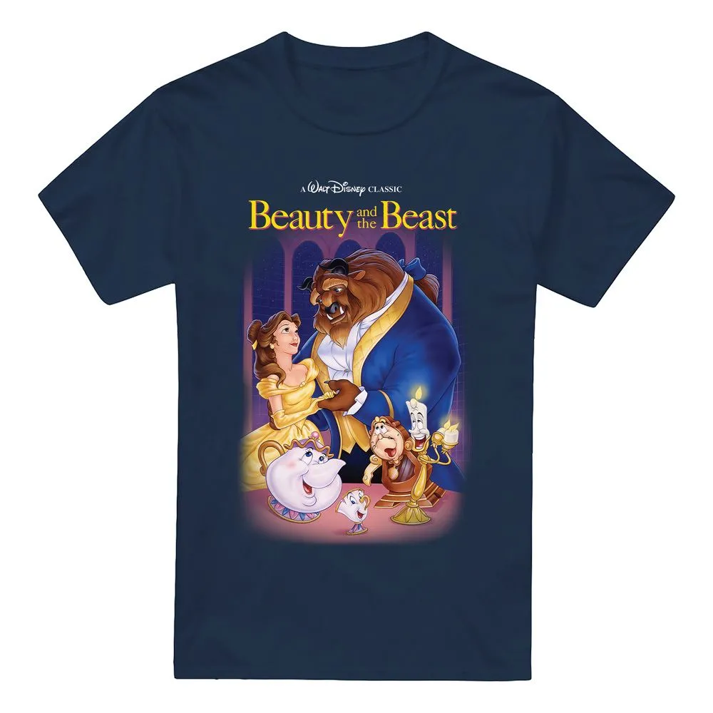 Belle Beast Cover  T-Shirt Navy