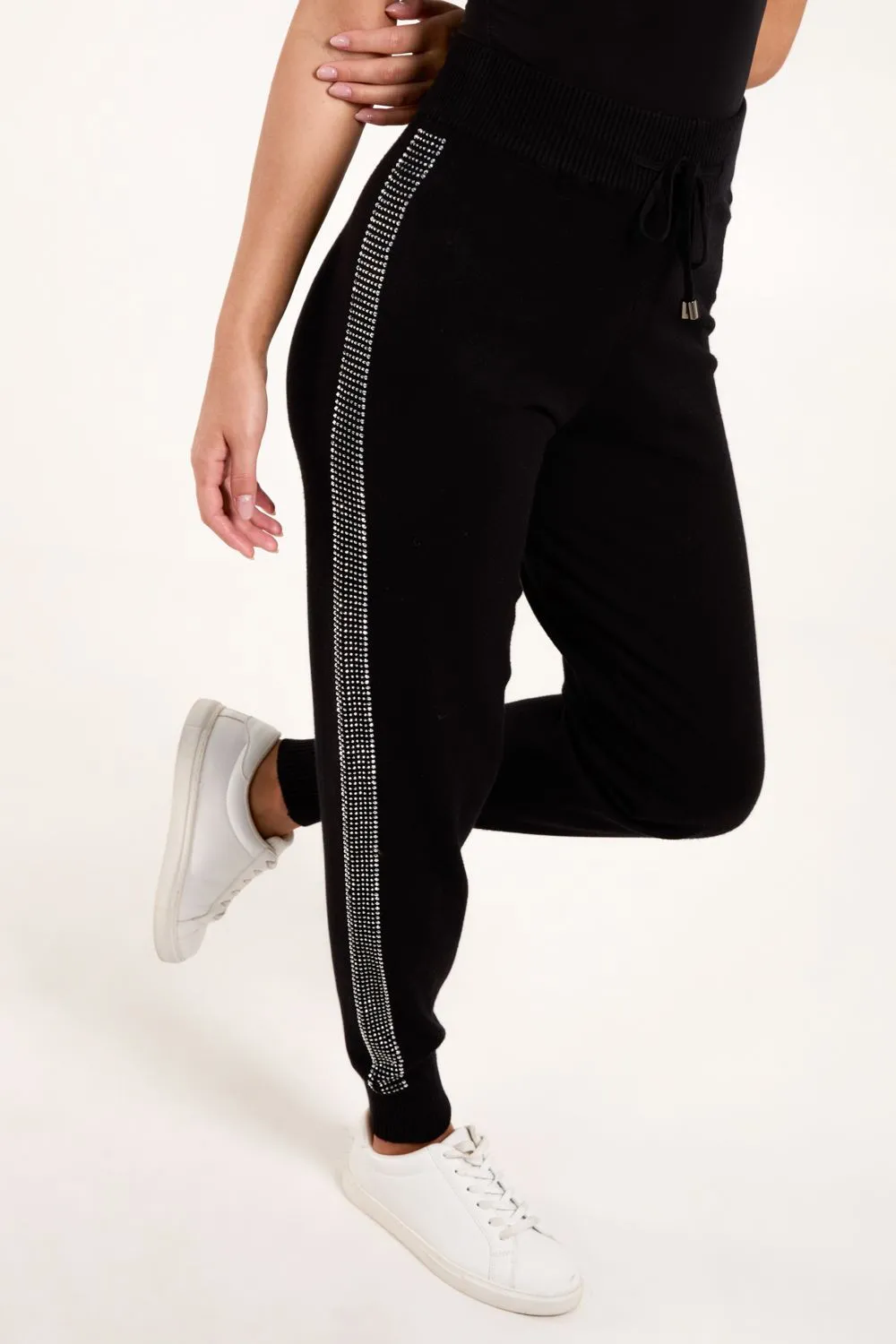 Silver Studded Leggings