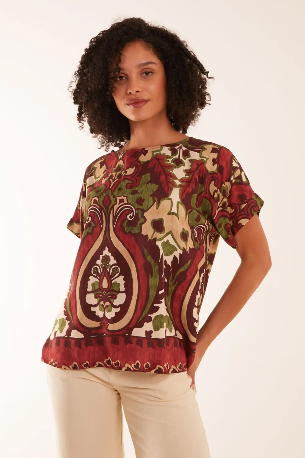 India Printed Top