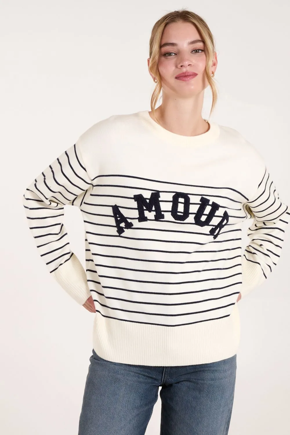 Amour Towelling Jumper