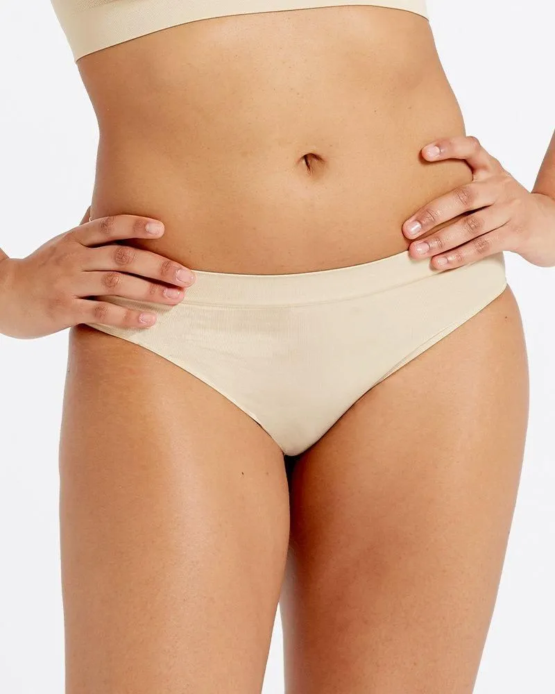 Seamfree Eco-Wear Briefs - Nude