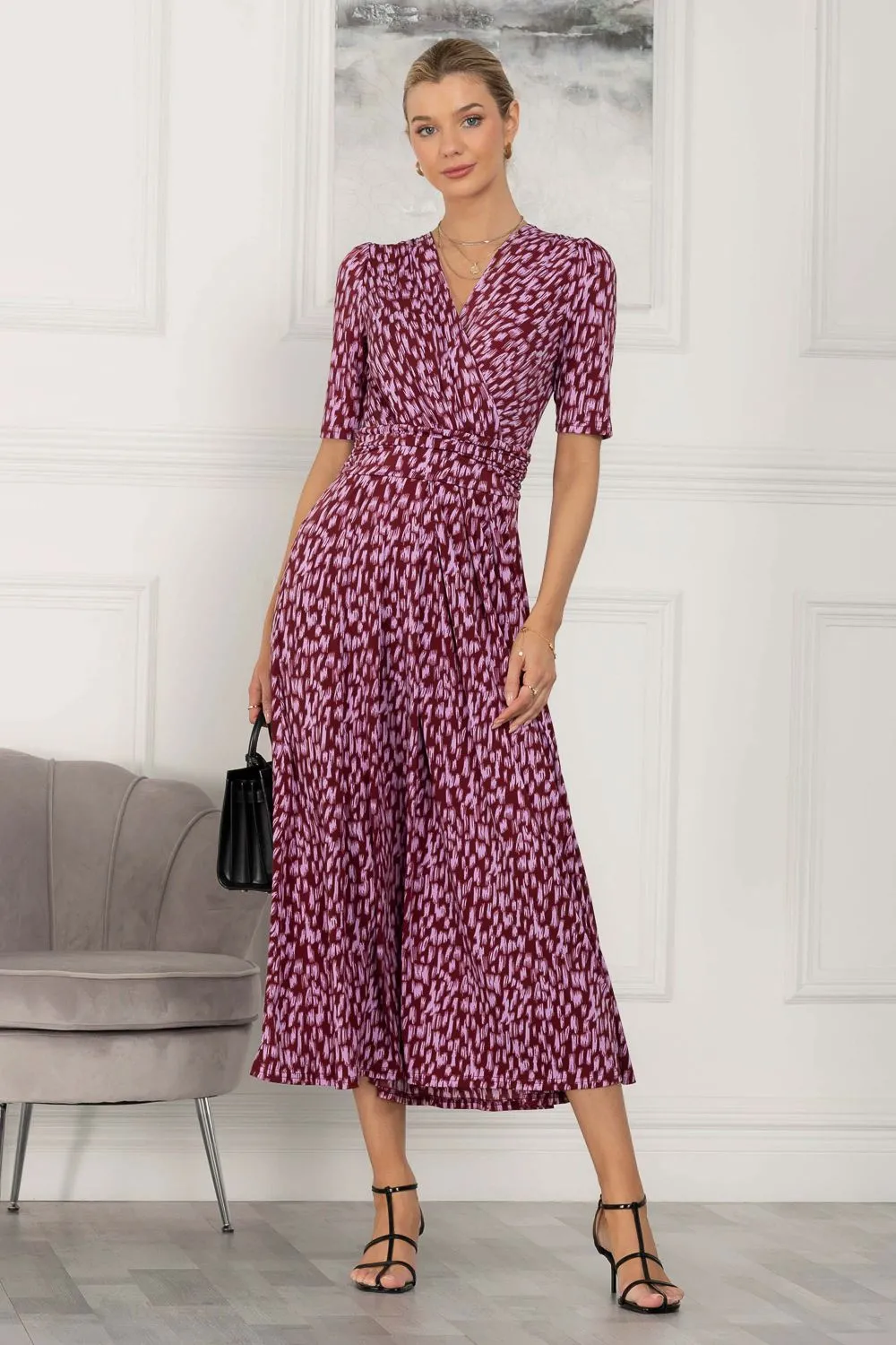 Razilee Print Jersey Maxi Dress