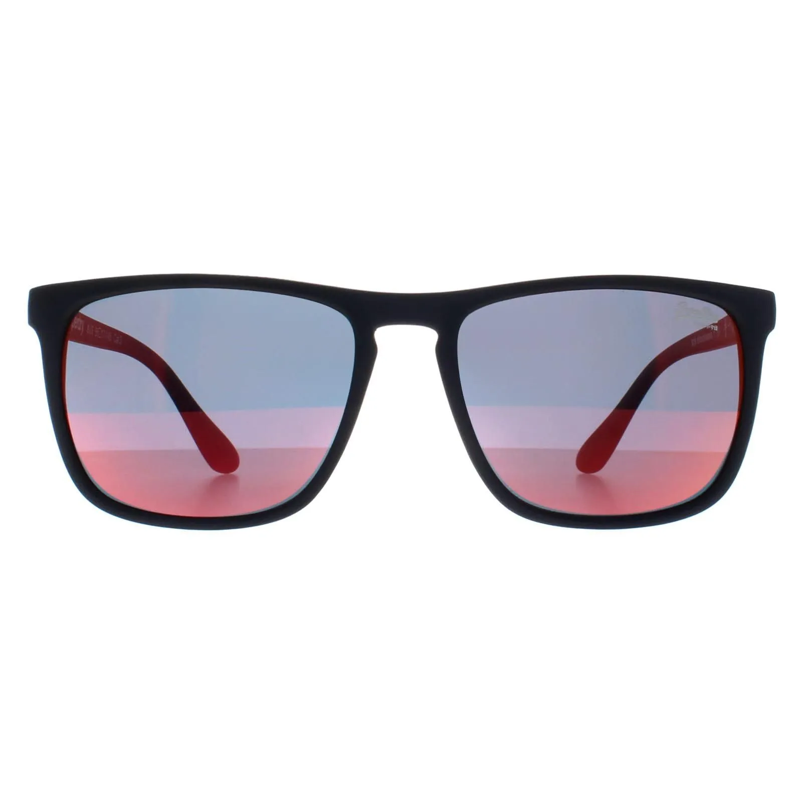 Rectangle Rubberised Blue Red Mirror Shockwave