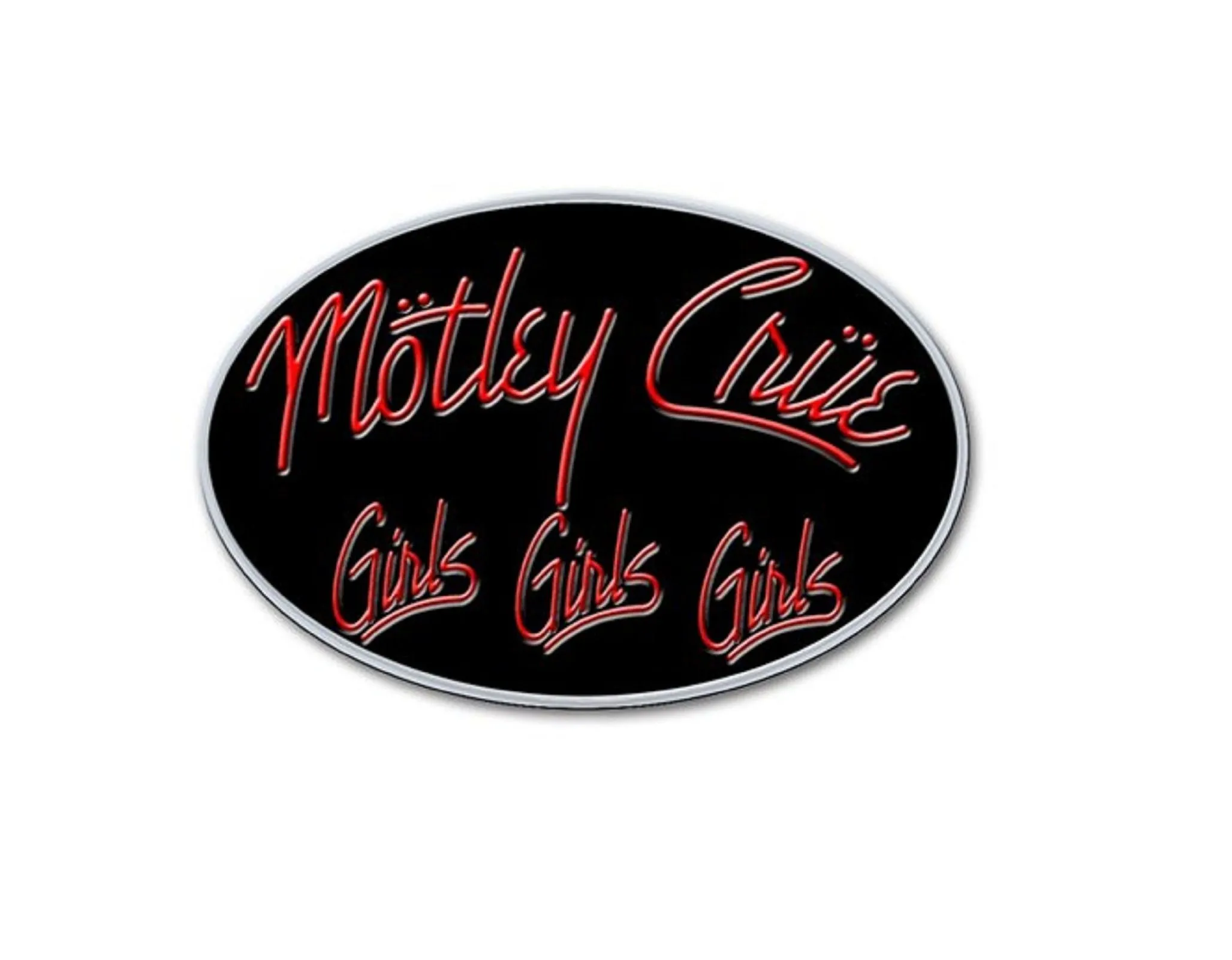 Girls Girls Girls Pin Badge