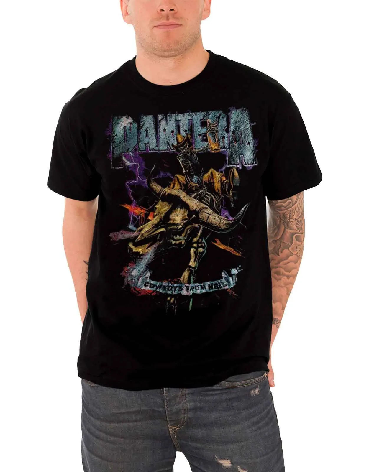 Vintage Cowboys From Hell T Shirt