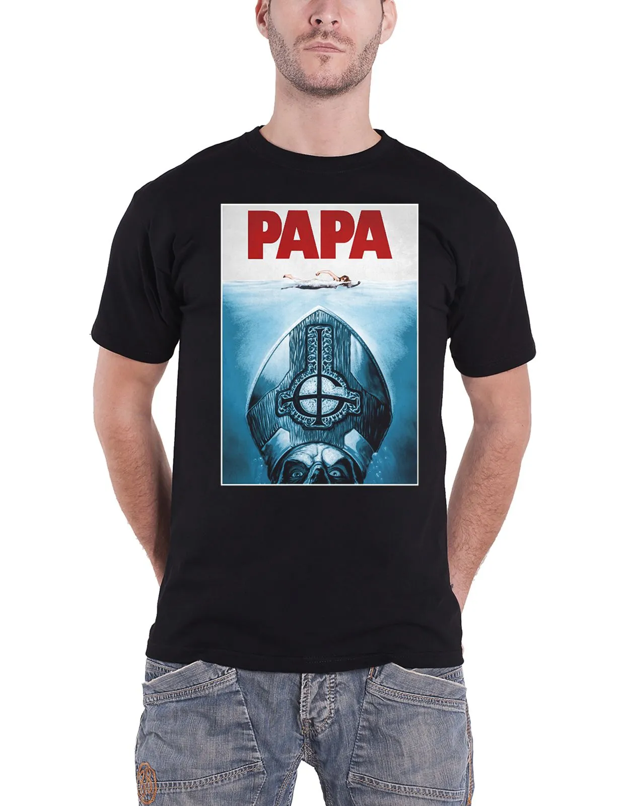 Papa Emeritus Jaws T Shirt