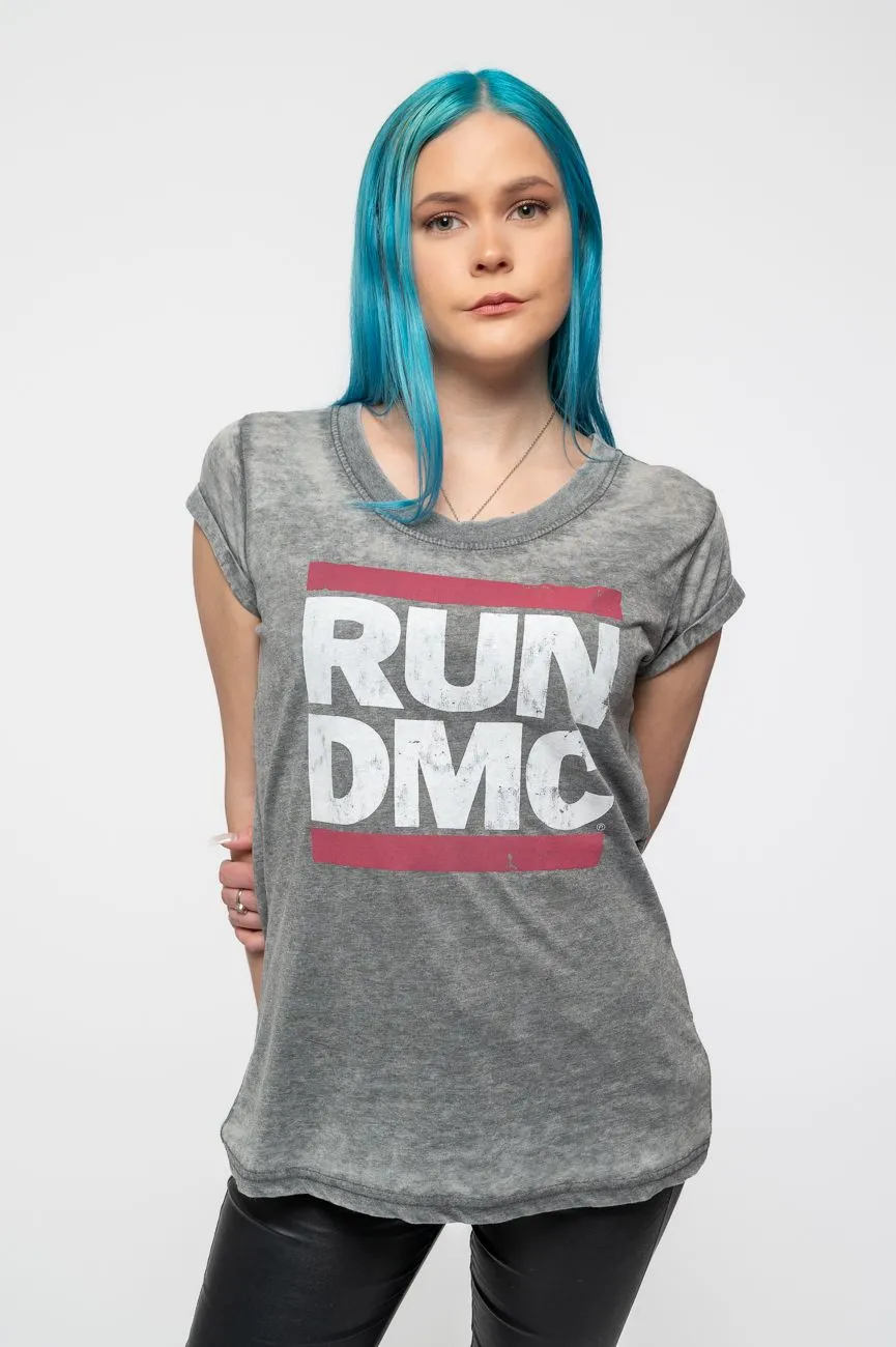 DMC Logo Burnout T Shirt