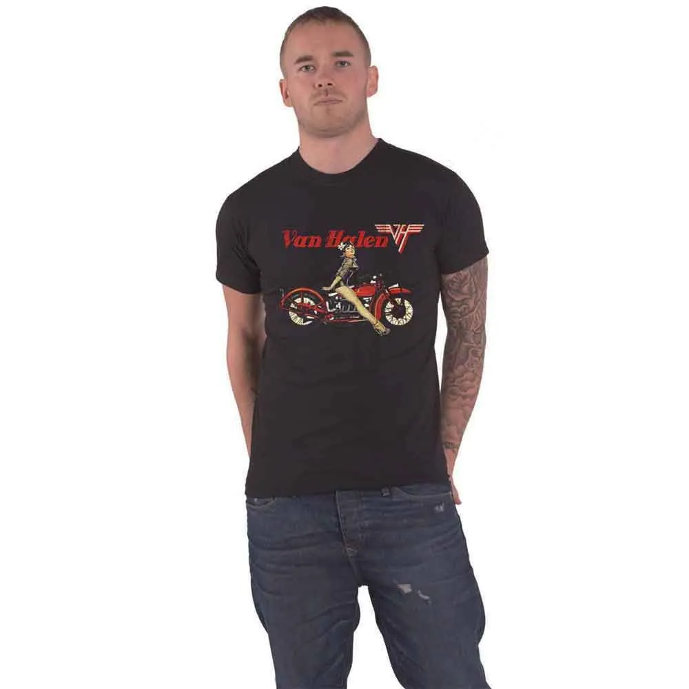 Pin Up Motorcycle T Shirt