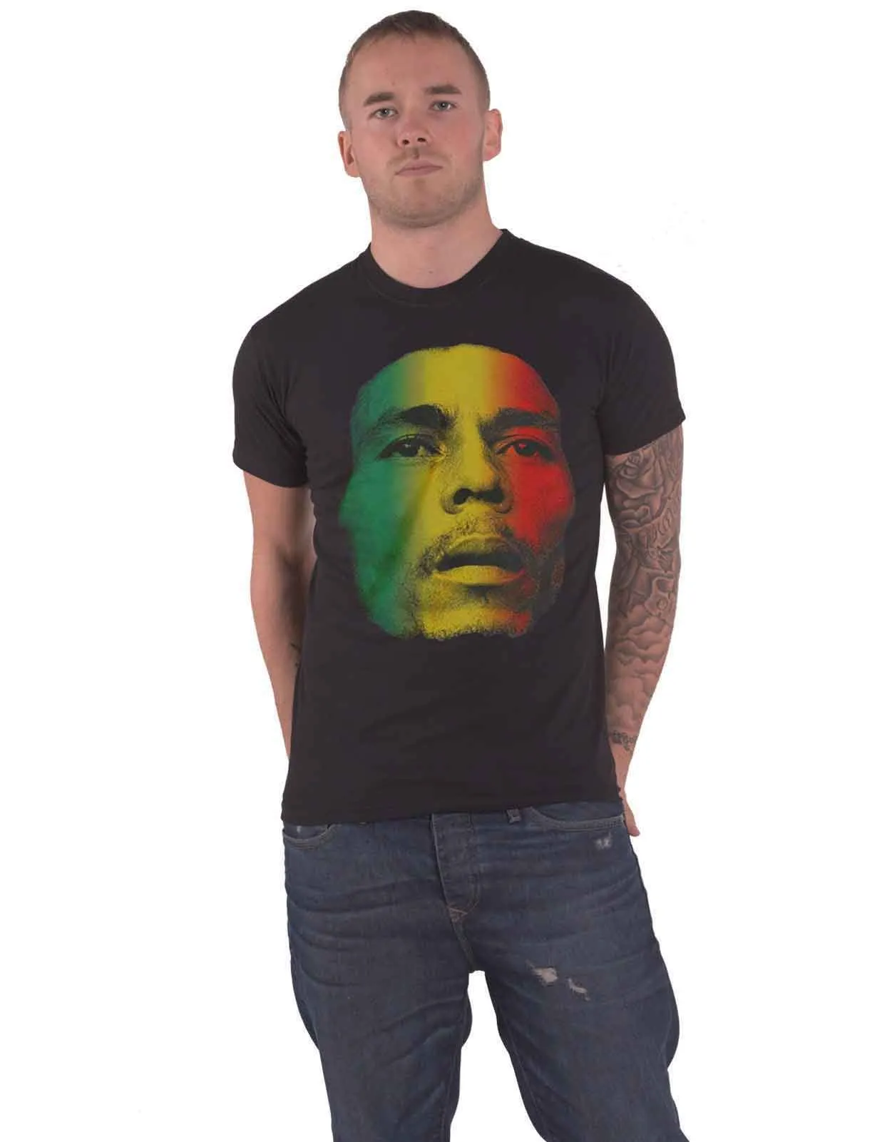 Rasta Face T Shirt