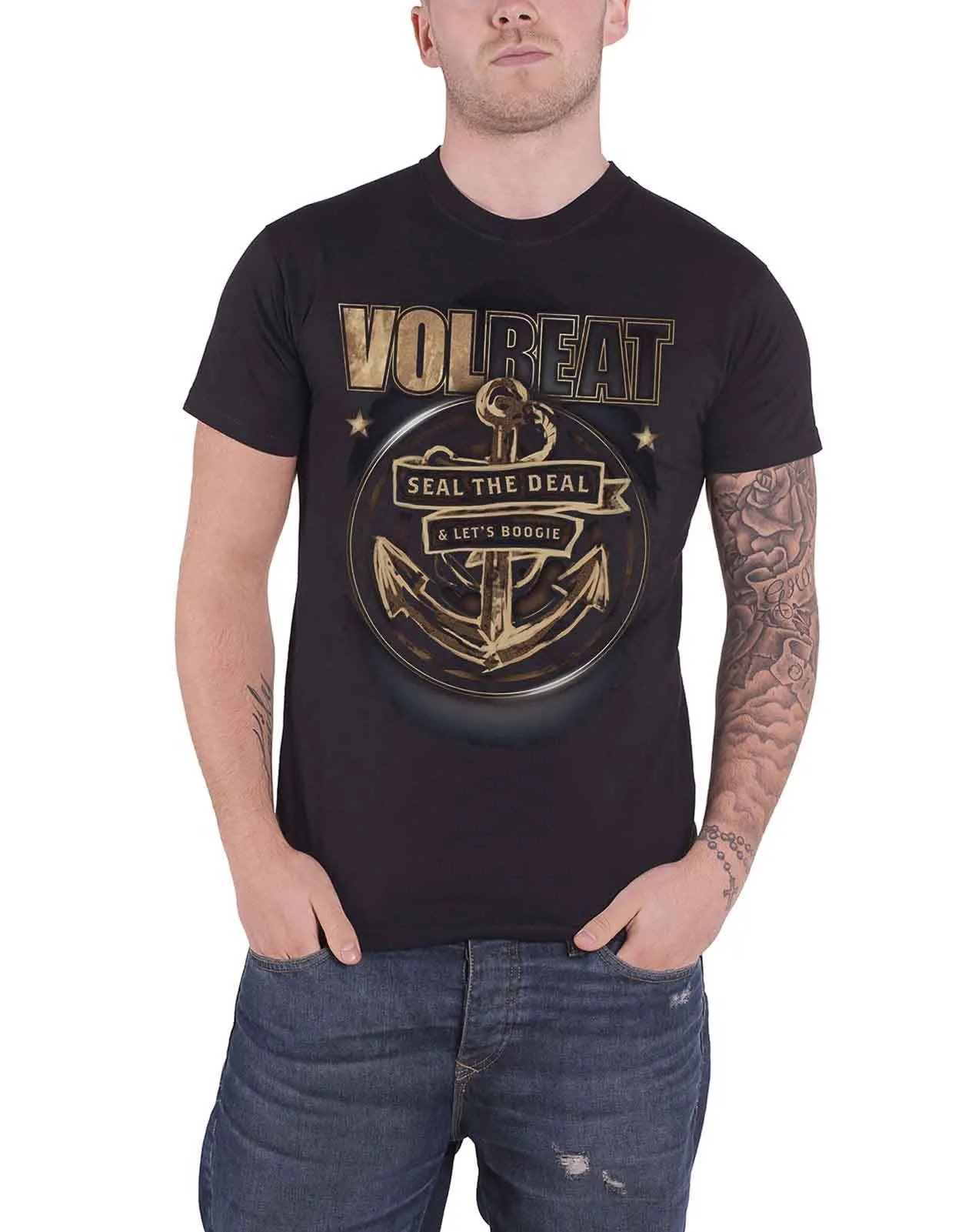 Anchor Band Logo T Shirt