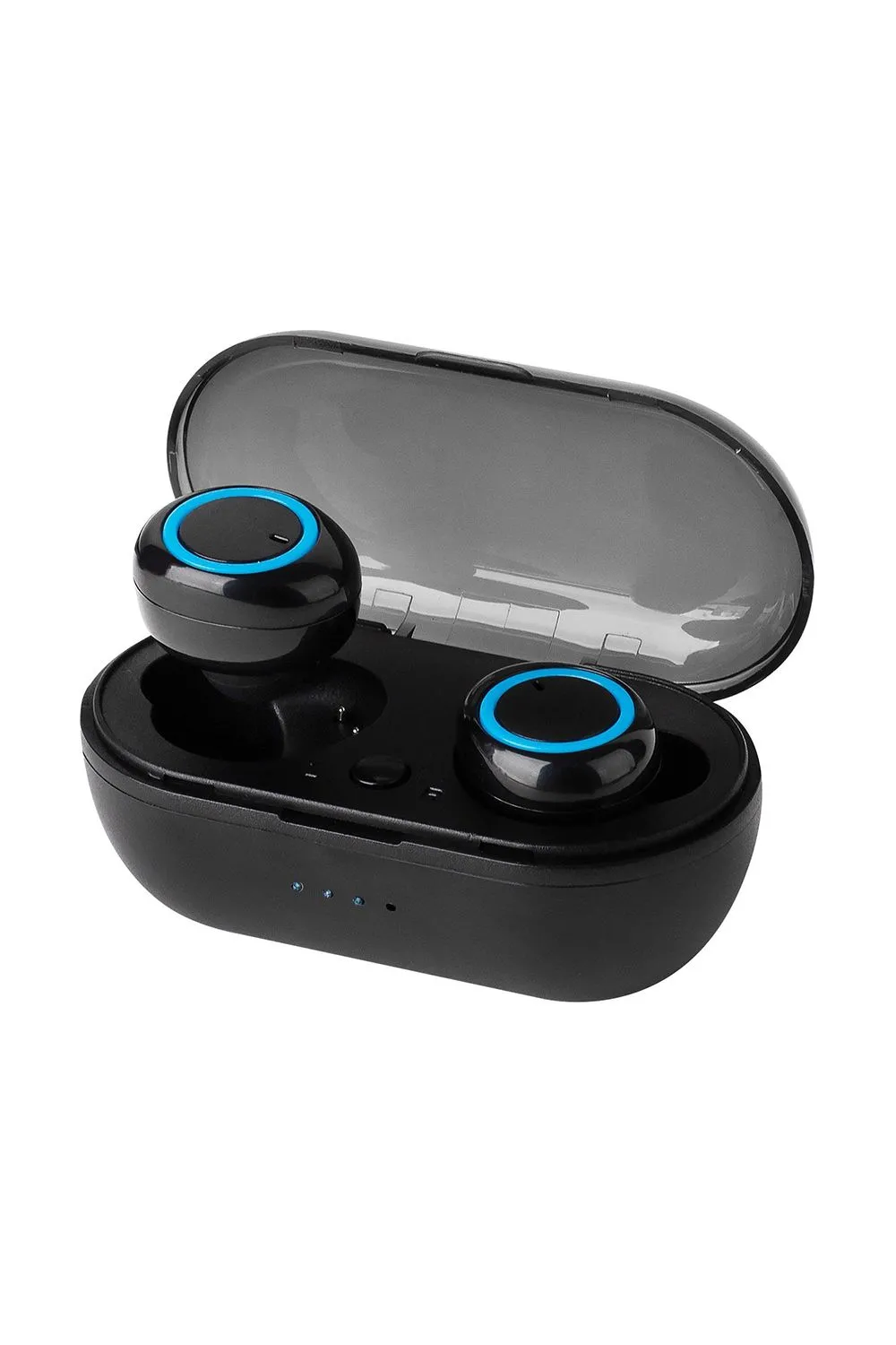'Earbuds' with 3H Music Playback, Charging Case - Black