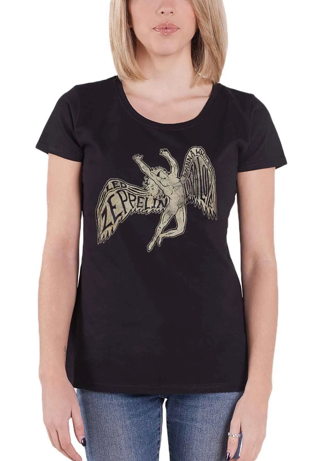 Whole Lotta Love Icarus Skinny Fit T Shirt