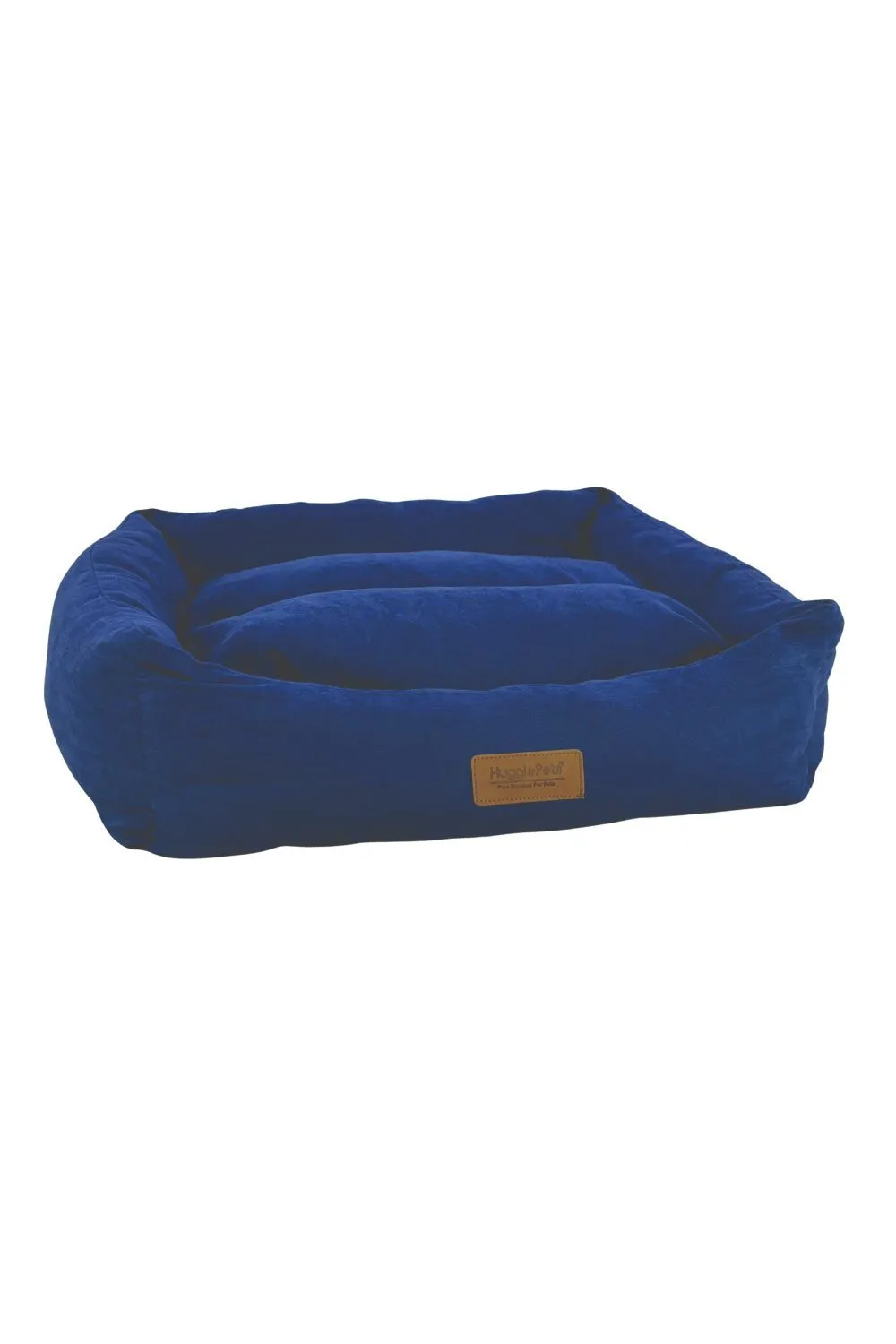 Luxury Dog Lounger Bed - Navy
