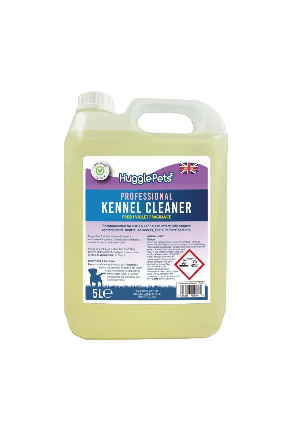 Professional Daily Kennel Cleaner Disinfectant Deodoriser - Violet