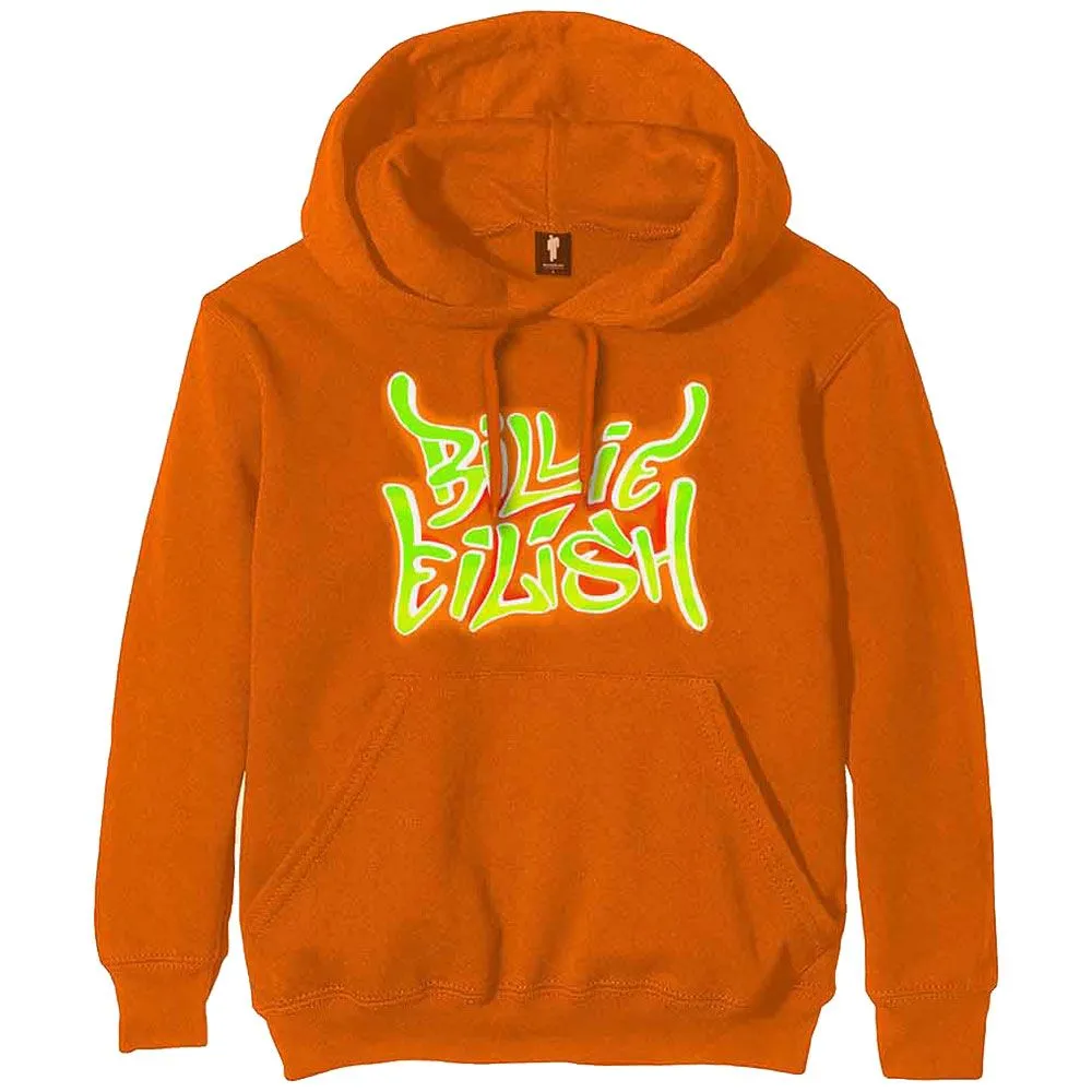Airbrush Flames Blohsh Pullover Hoodie