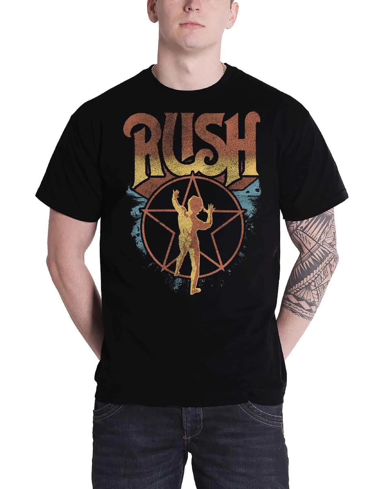 2112 Starman Gold T Shirt