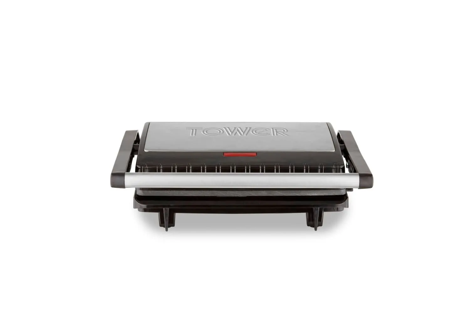 750W Panini Grill Cerastone Stainless Steel