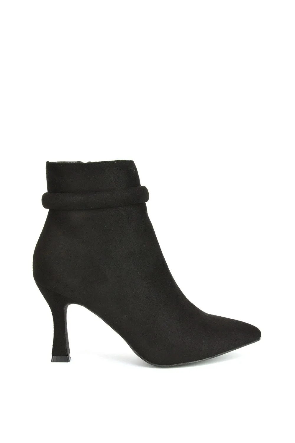 'Jaelyn' Pointed Toe Stiletto Heeled Ankle Boots