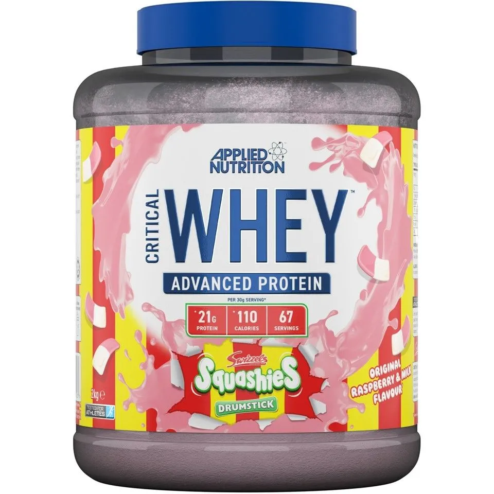 Critical Whey Protein Powder - Swizzels Squashies Drumstick - 67 Servings - 2kg