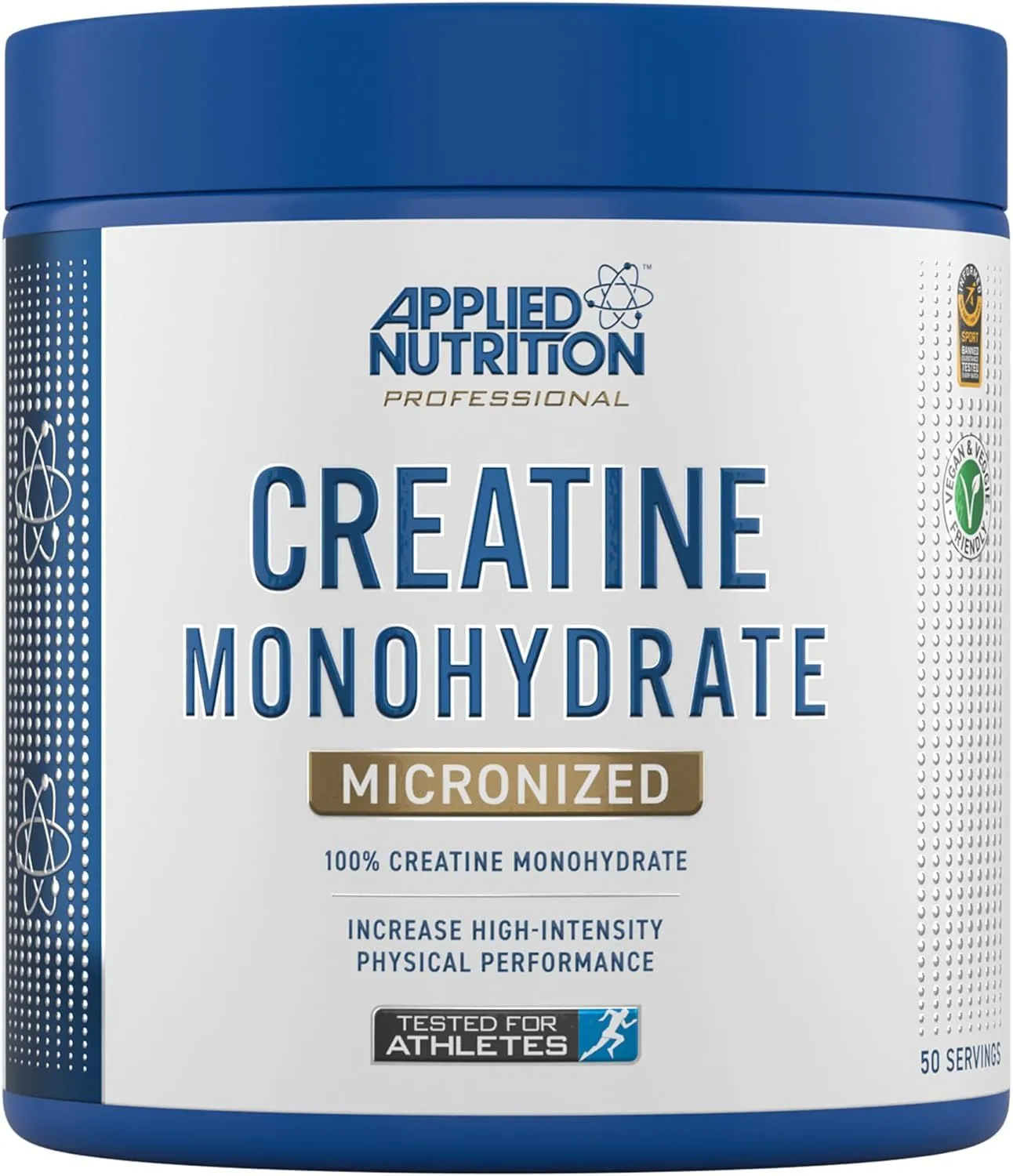 Creatine Powder 5000mg - Unflavoured - 50 Servings - 250g
