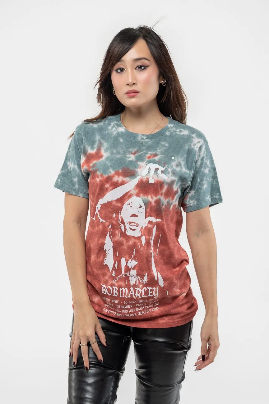 Exodus Playlist Dye Wash T Shirt