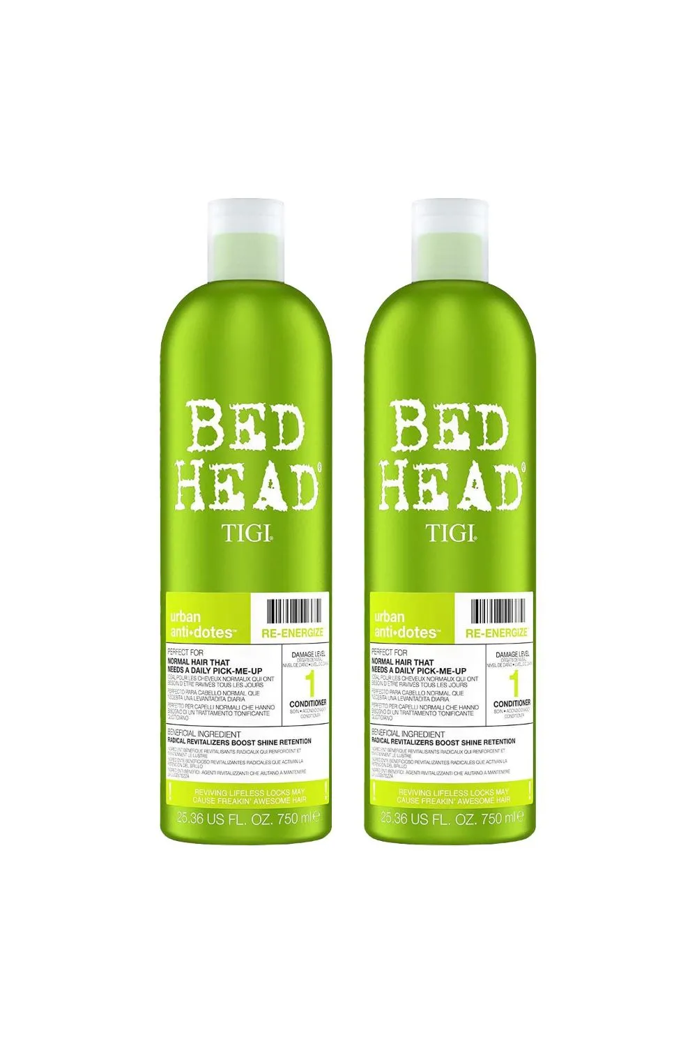 Urban Re-Energise 'Conditioner' for Normal Hair 750ml, 2pk