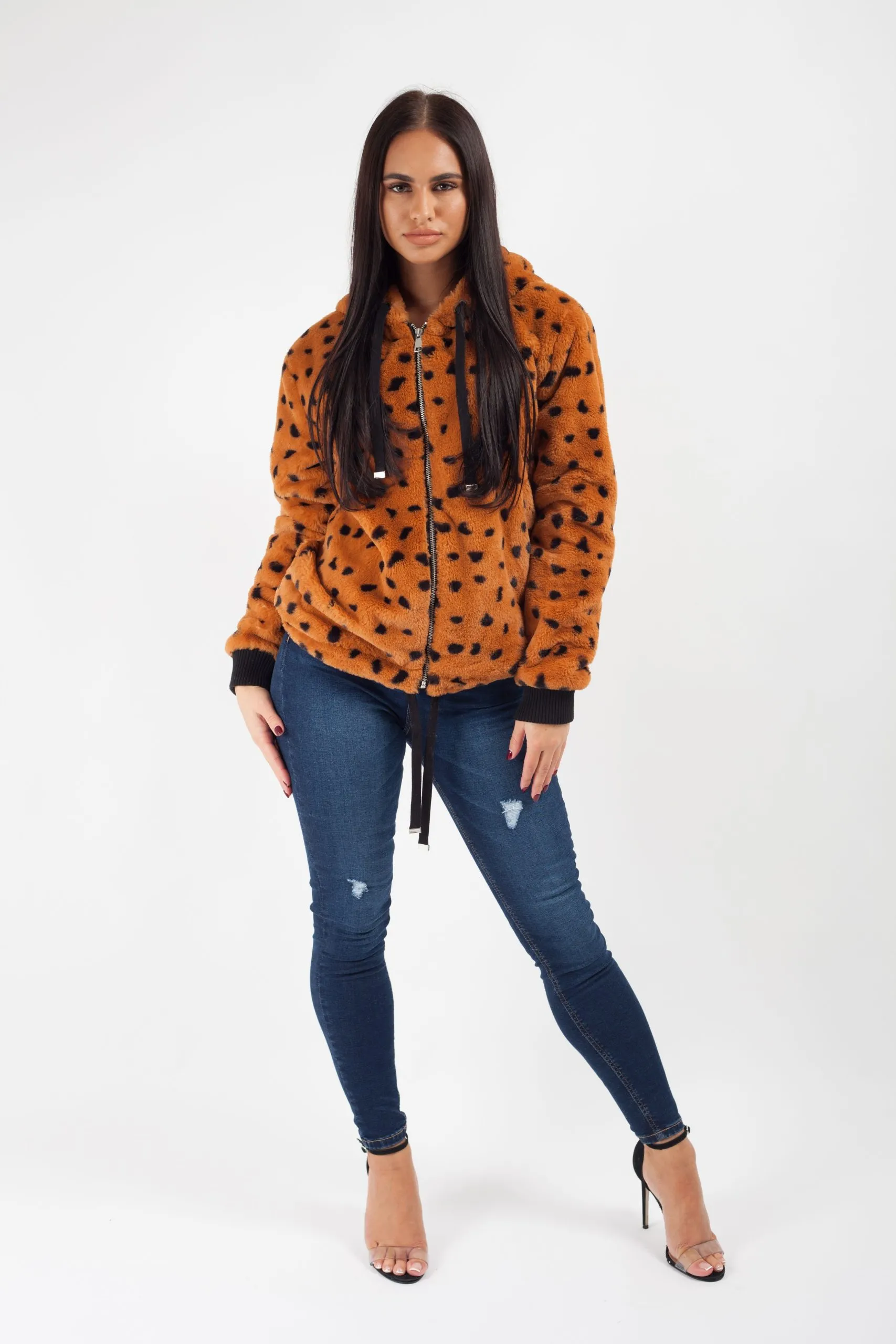 Animal Fur Hoody