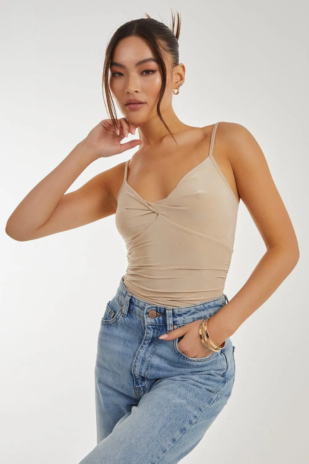 Twist Strappy Bodysuit