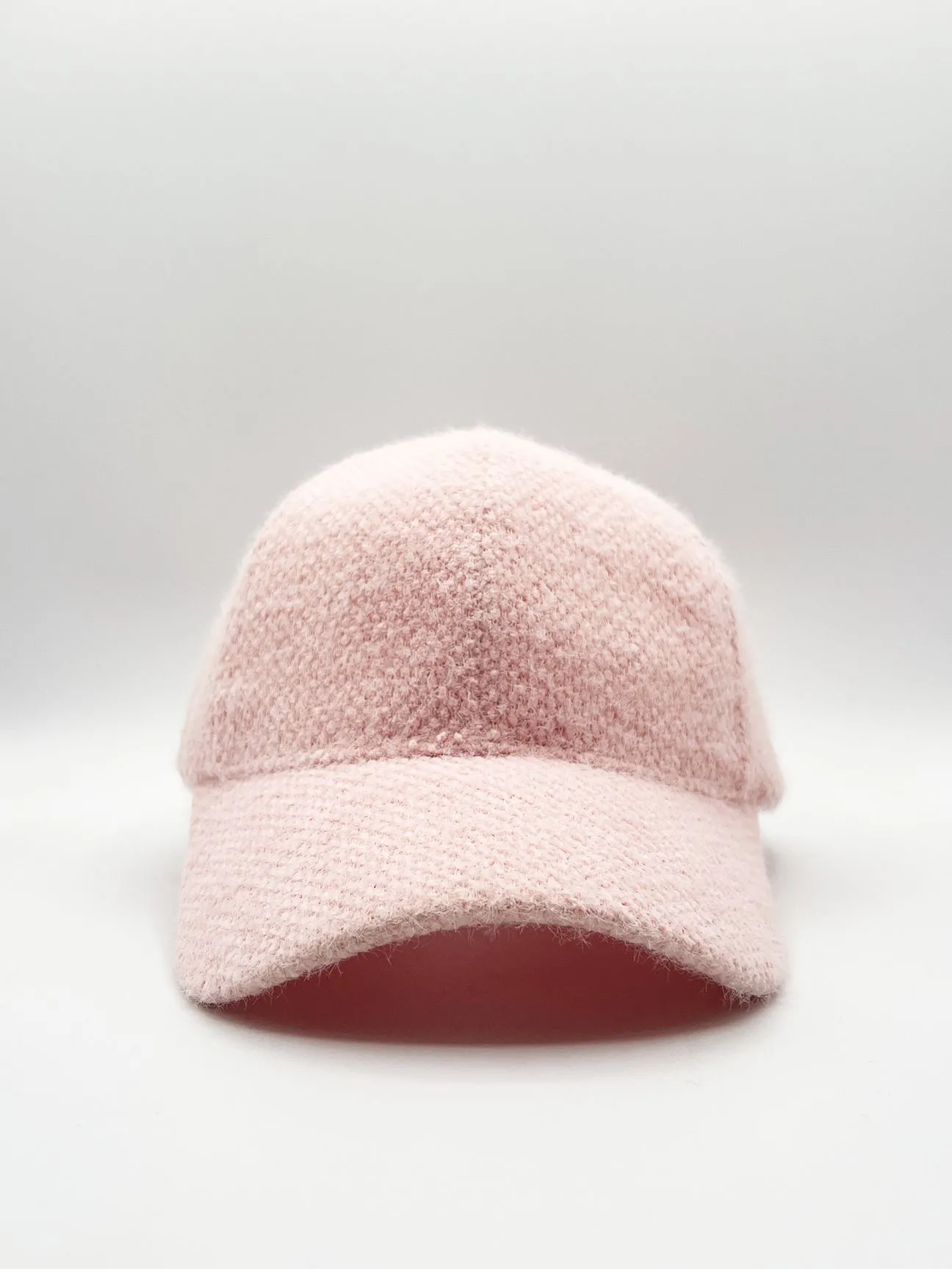 Soft Textured Cap In Pink