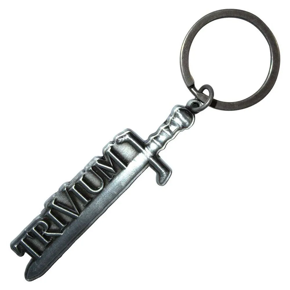 Silver Sword Keychain