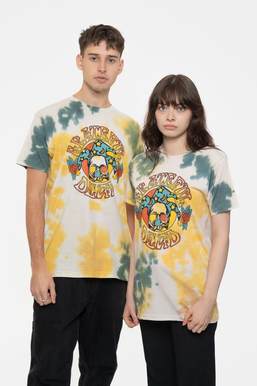 Jester Band Logo Dye Wash T Shirt