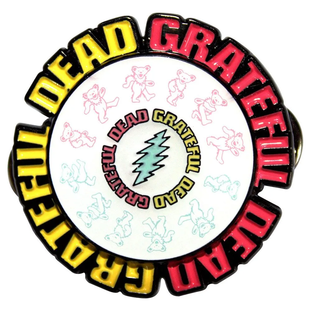 Spinning Emblem Pin Badge