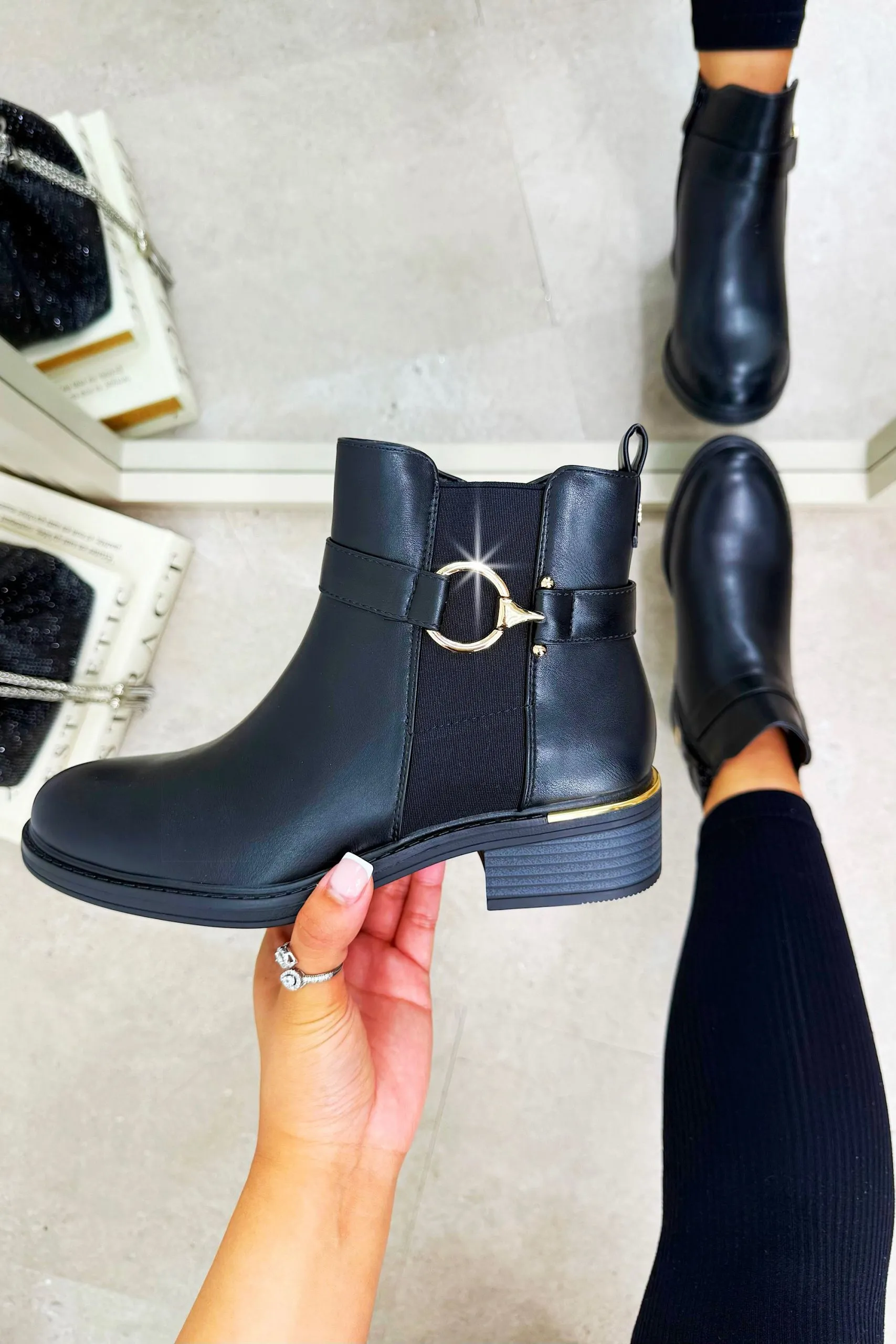 Soho Chic Ankle Boots