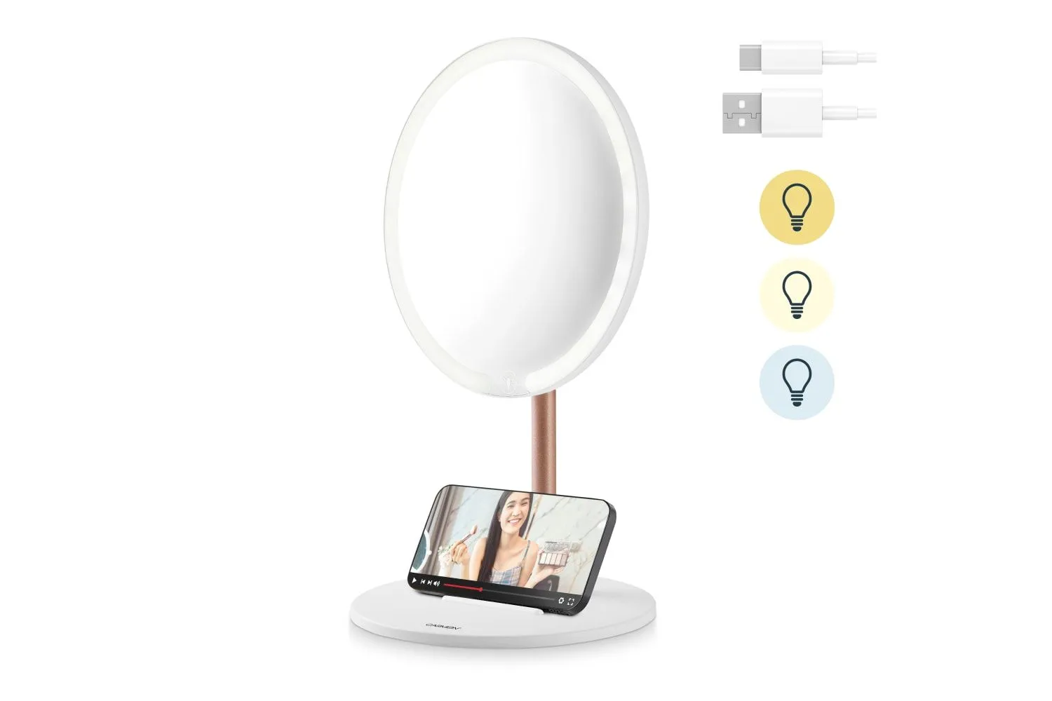 Rechargeable Magnetic Mirror