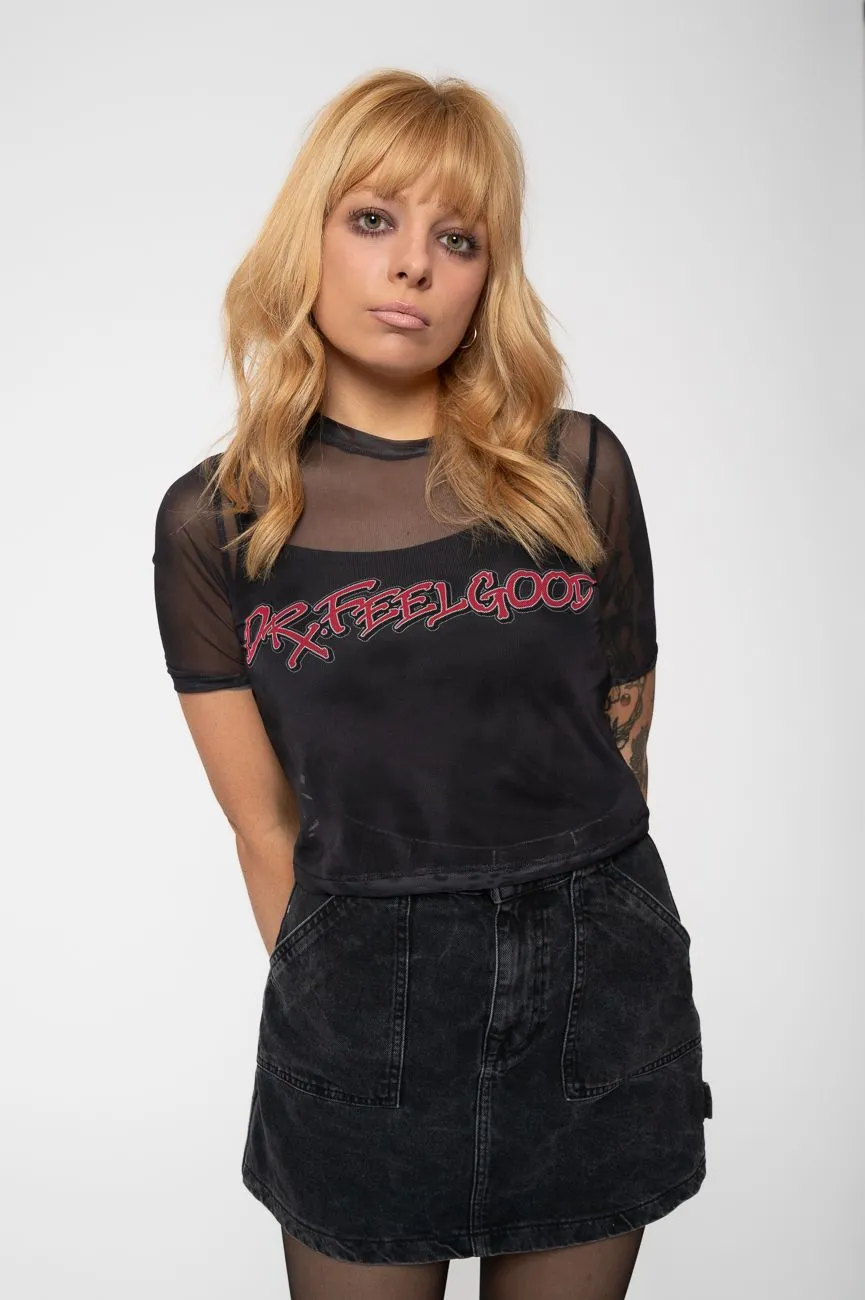 Dr Feelgood Mesh Crop Top