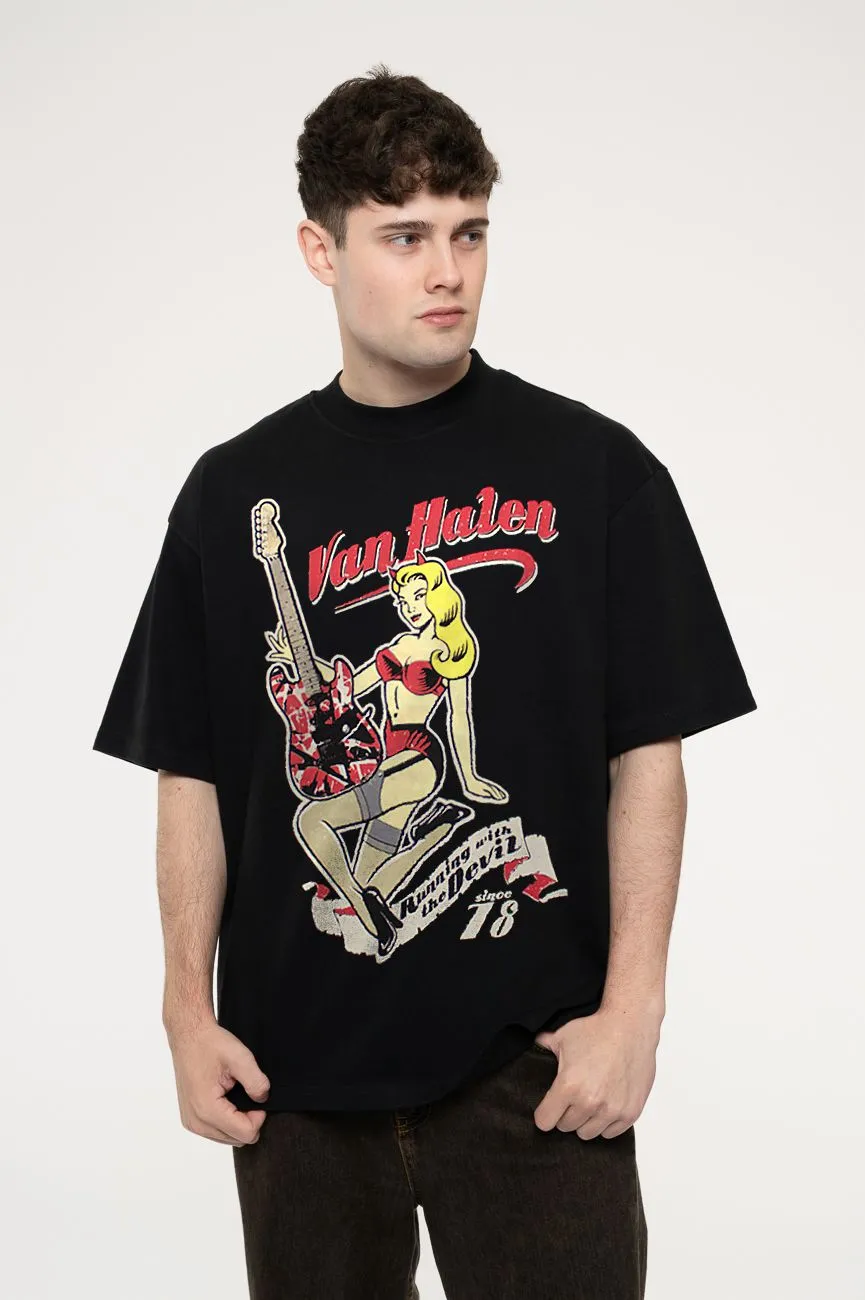 Running With The Devil Limited Edition 999 Only Oversized Boxy T Shirt