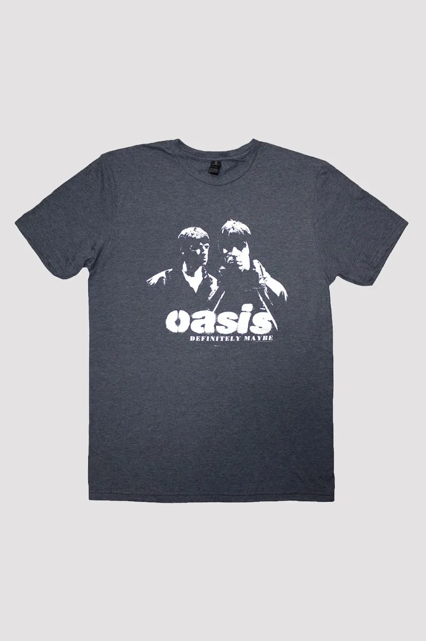 Definitely Maybe Photo Stencil T Shirt
