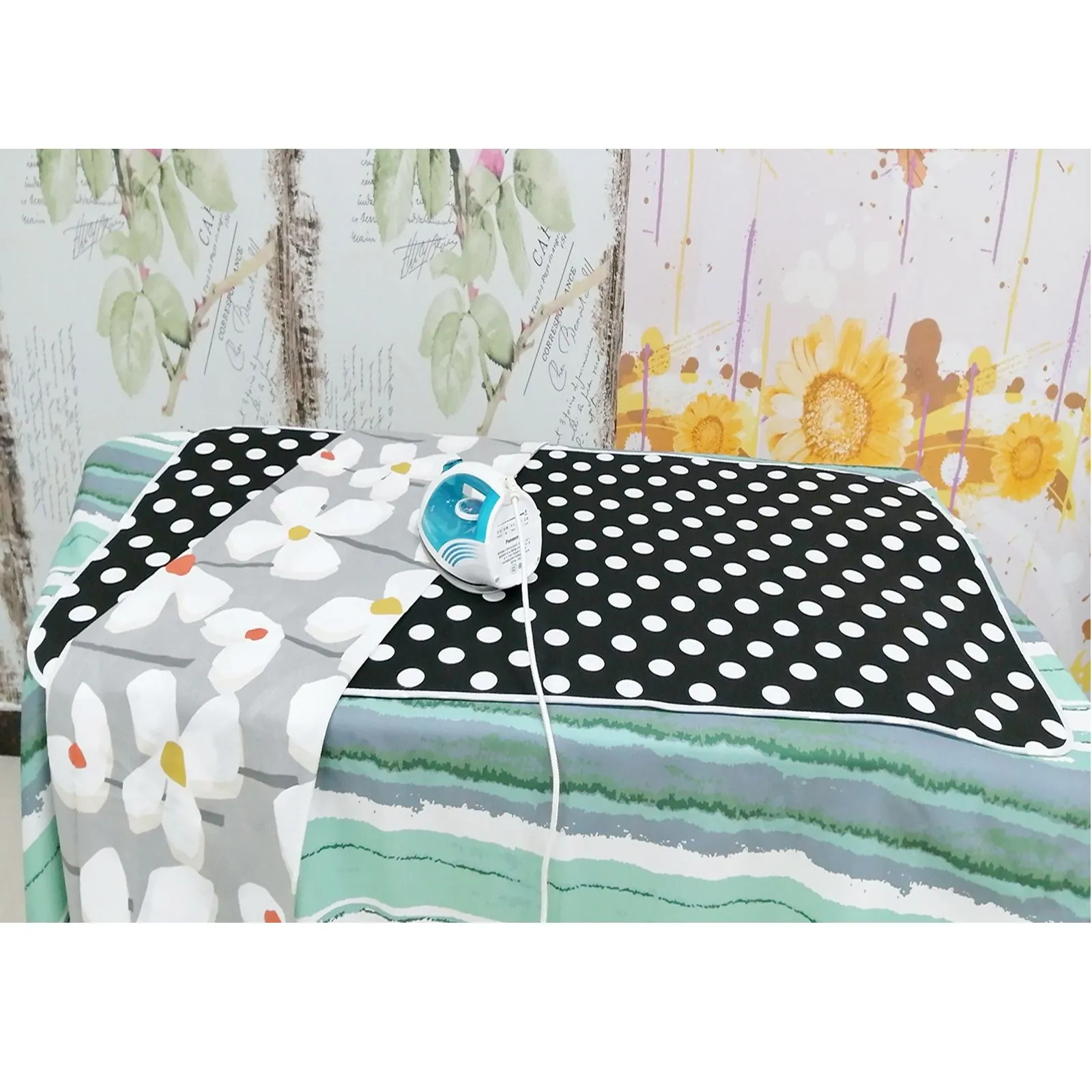 X Large Ironing Board Cover For Table Top Travel Mat Pad Blanket Holiday Caravan
