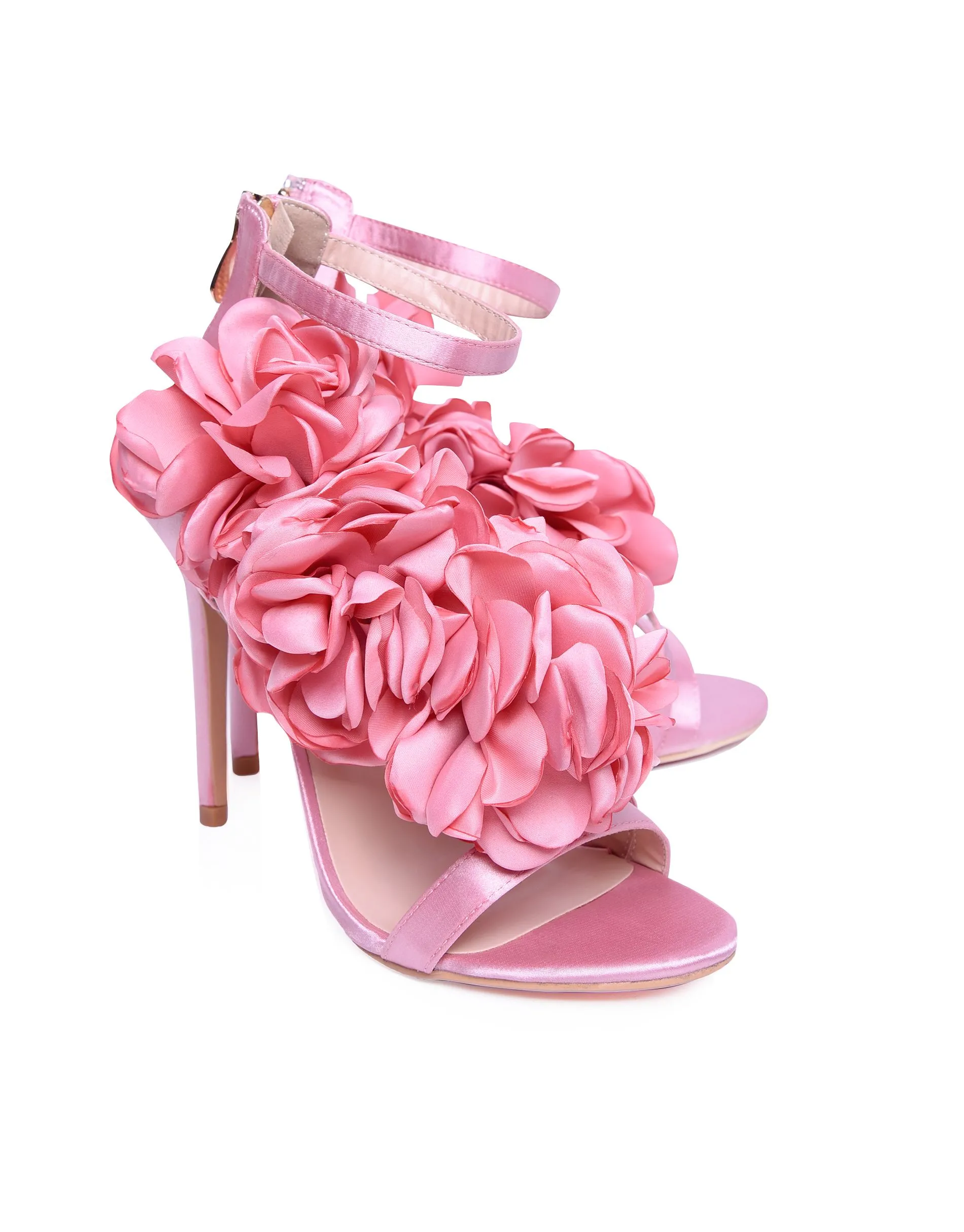 Embellished High Heeled Sandals