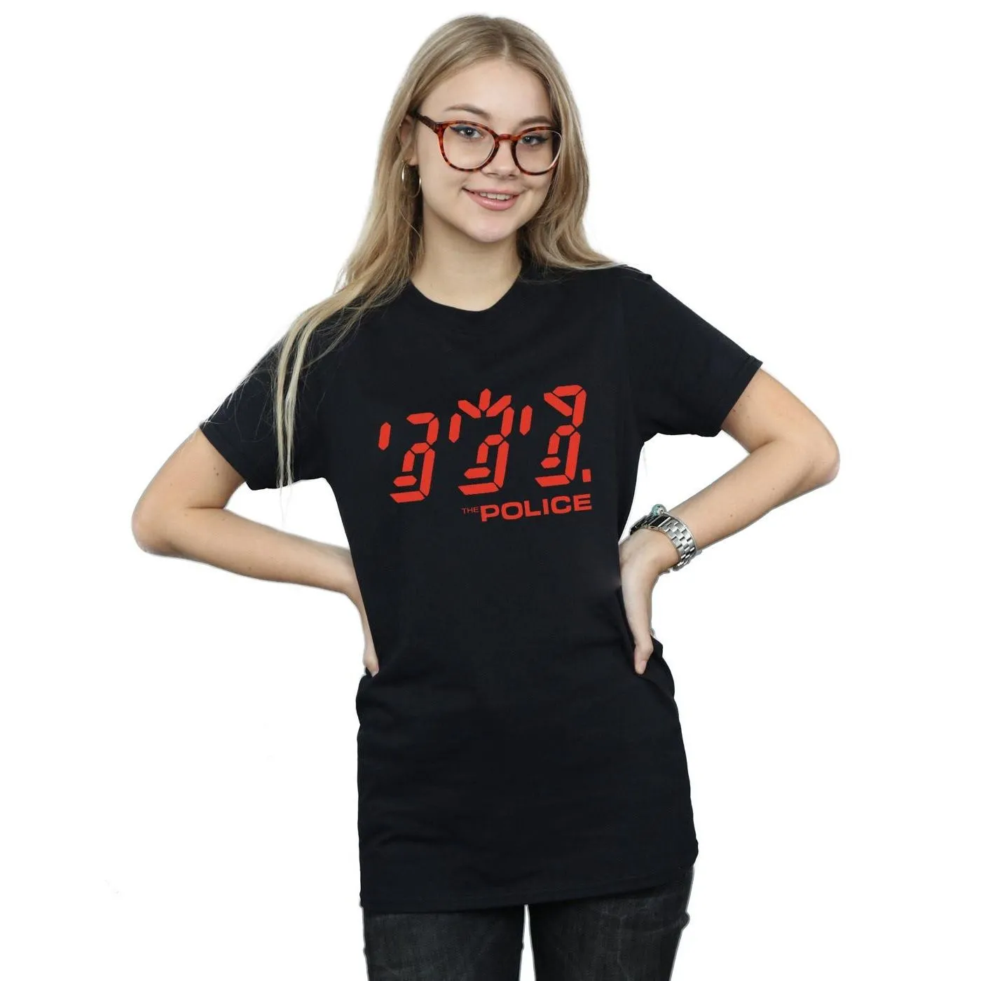 Ghost Icon Cotton Boyfriend T-Shirt