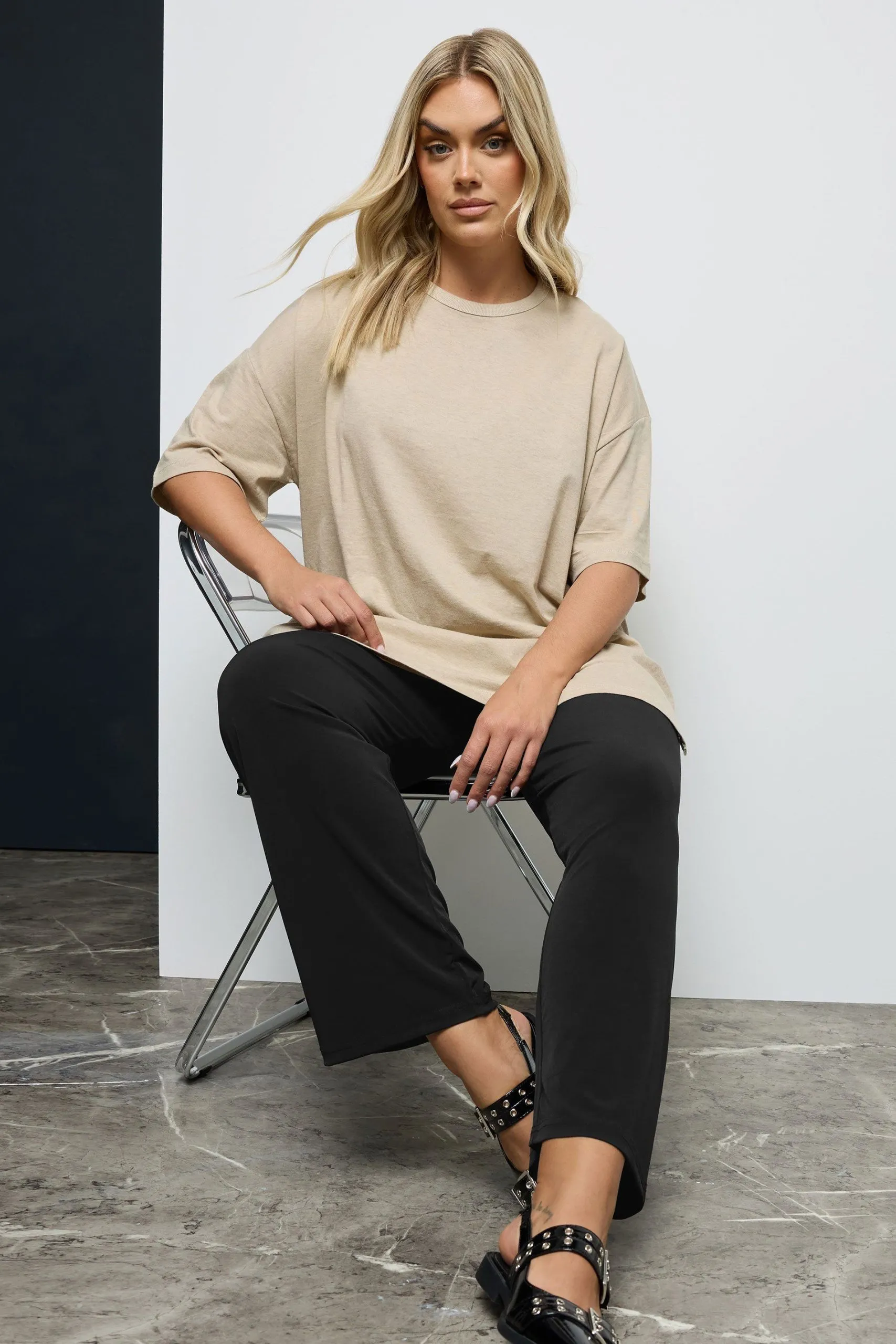 Straight Leg Trousers