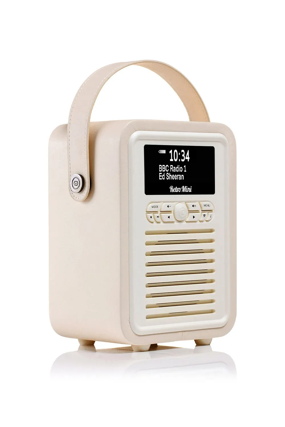 Cream 'Retro Mini' DAB/DAB+ Digital & FM Radio with Bluetooth