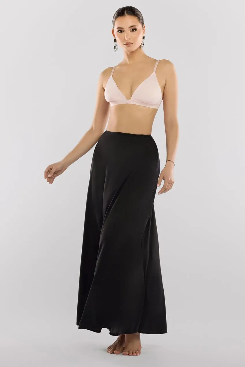 Jersey Lining Maxi Skirt